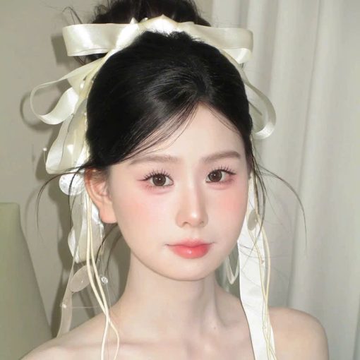 Kẹp Nơ Mix Tua Rua Vỏ Sò - Form Đứng - Hình ảnh 9