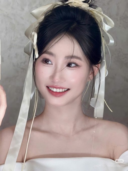 Kẹp Nơ Mix Tua Rua Vỏ Sò - Form Đứng - Hình ảnh 10