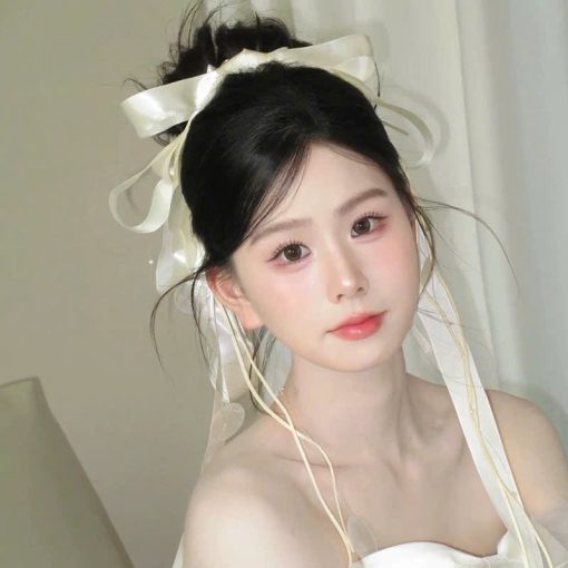Kẹp Nơ Mix Tua Rua Vỏ Sò - Form Đứng - Hình ảnh 8