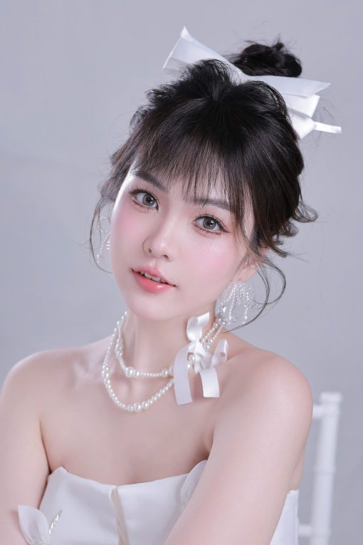 Kẹp Nơ Satin Form Đứng - 1 - Hình ảnh 3