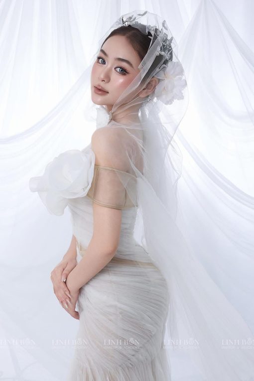 Set 2 Món Ốp Hoa Đá Mix Hồ Điệp - Hình ảnh 3