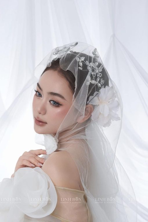 Set 2 Món Ốp Hoa Đá Mix Hồ Điệp - Hình ảnh 4