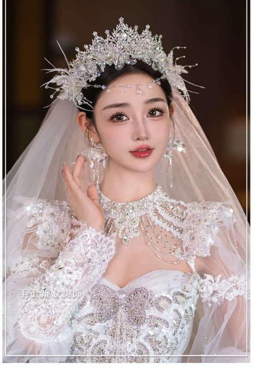 Set Cài 5 Chi Tiết Mix Pha Lê Lông Vũ - - Hình ảnh 7