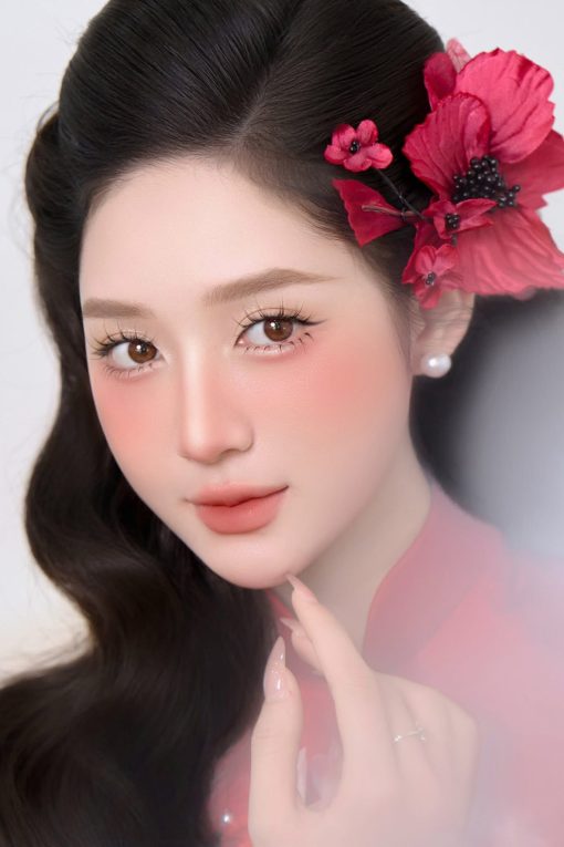 Set Hoa Voan Đỏ - - Hình ảnh 3