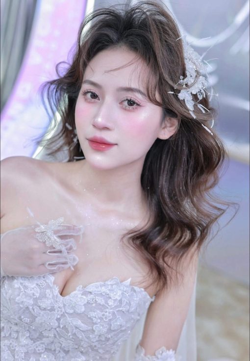 Set Ốp Đá Phale - Hồ Điệp Mix Lông Vũ Kèm Nhẫn - Hình ảnh 5