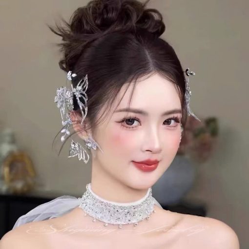 Set Ốp Đá Phale - Hồ Điệp Pha Lê Đính Hoa Đá Cao Cấp - Hình ảnh 5