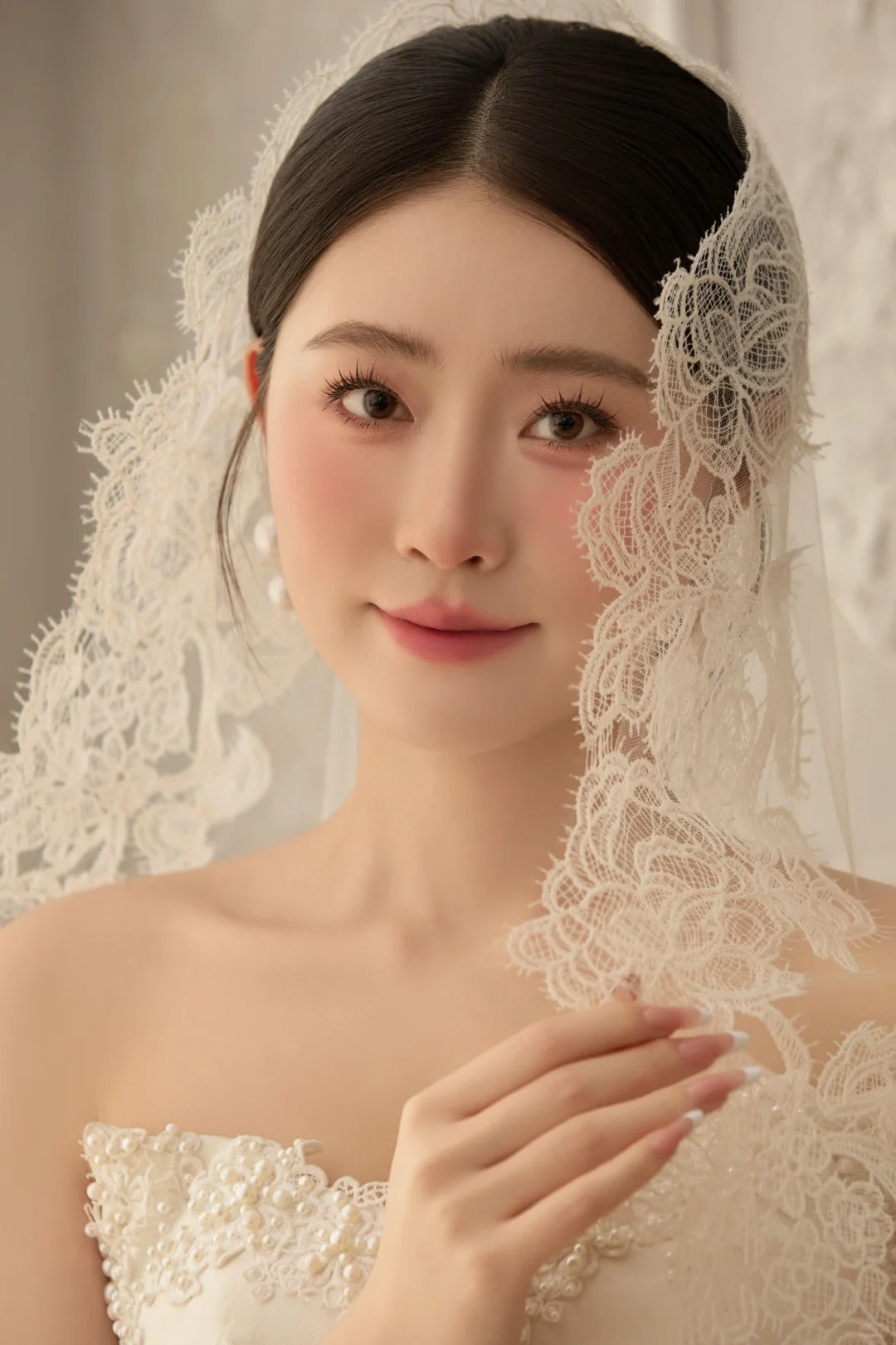 Voan Dài Viền Ren - 150cm180cm - Hình ảnh 8