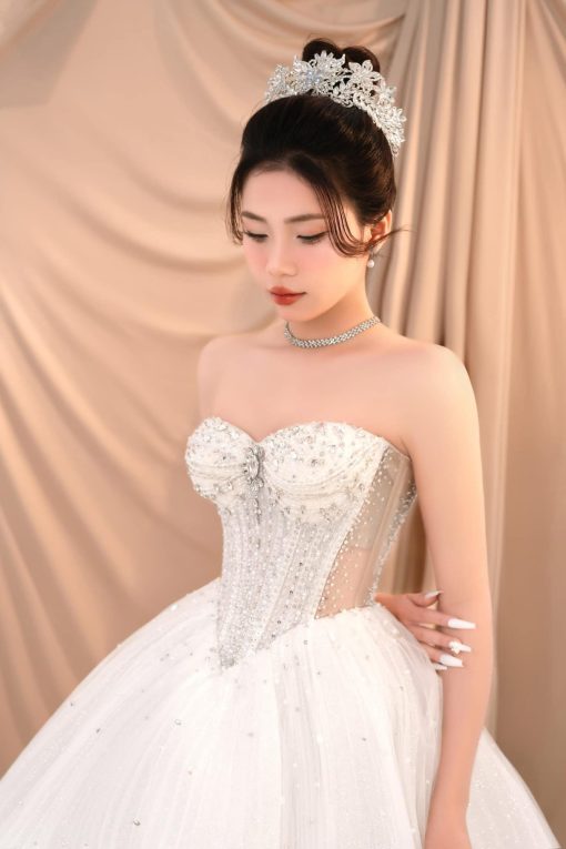 Vương Miện Bướm Đá Cao 6cm - - Hình ảnh 3