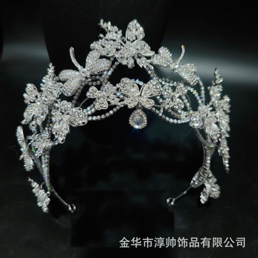 Vương Miện Đá Hồ Điệp 2 Tầng Cao Cấp - Hình ảnh 2