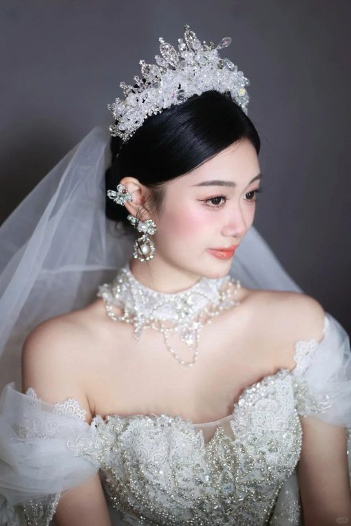 Vương Miện Đá Mix Pha Lê Cao Cấp - - Hình ảnh 4