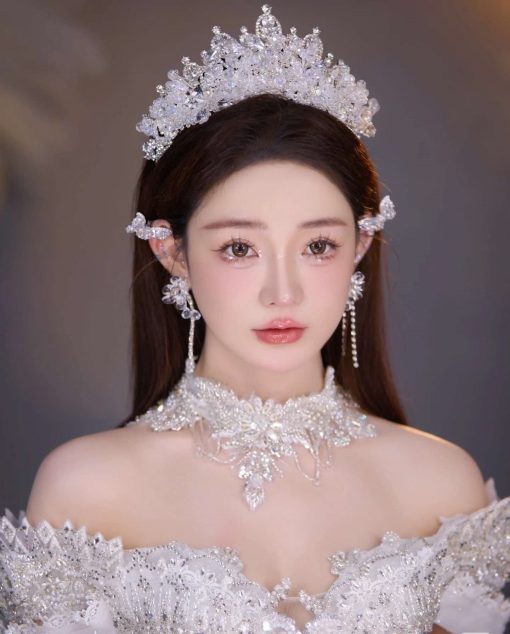 Vương Miện Đá Mix Pha Lê Cao Cấp - - Hình ảnh 5