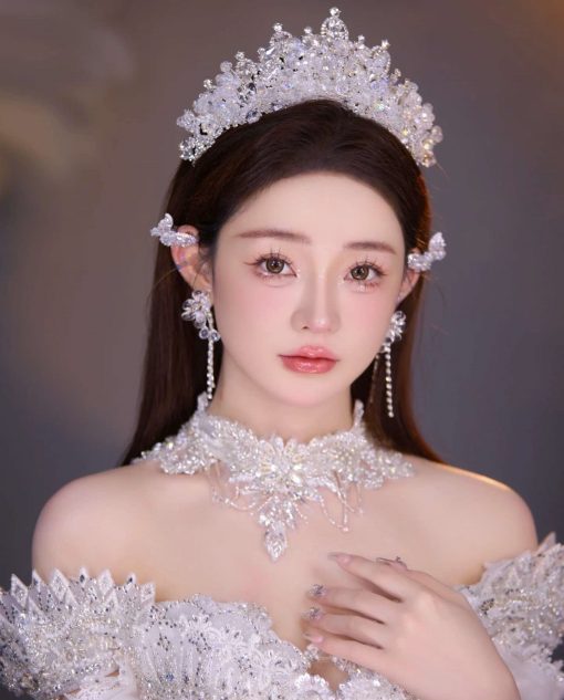 Vương Miện Đá Mix Pha Lê Cao Cấp - - Hình ảnh 6