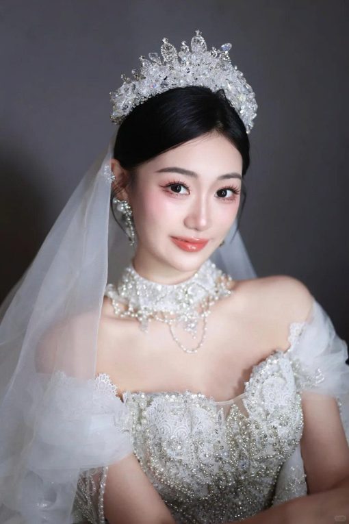 Vương Miện Đá Mix Pha Lê Cao Cấp - - Hình ảnh 7