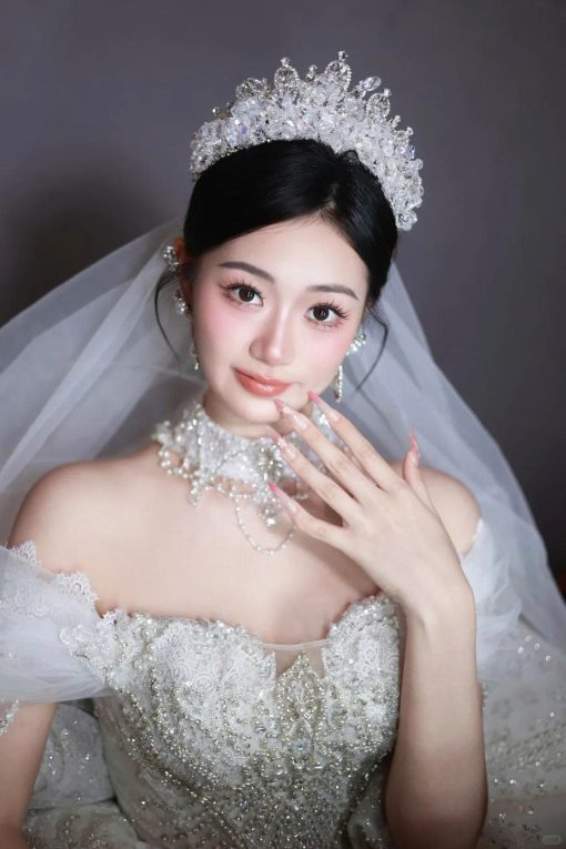 Vương Miện Đá Mix Pha Lê Cao Cấp - - Hình ảnh 11