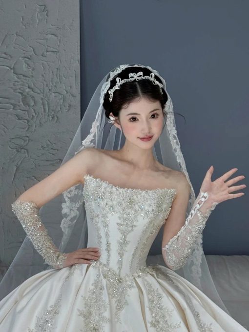 Vương Miện Nơ Thấp - Cao 3cm - Hình ảnh 7