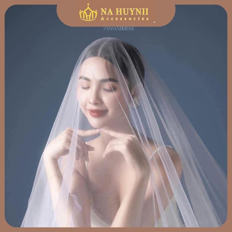 Khăn voan cô dâu ngày càng được phát triển đa dạng mẫu mã độc đáo