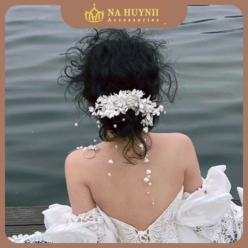 Nguyên tắc chọn cài tóc cô dâu hoàn hảo nhất.