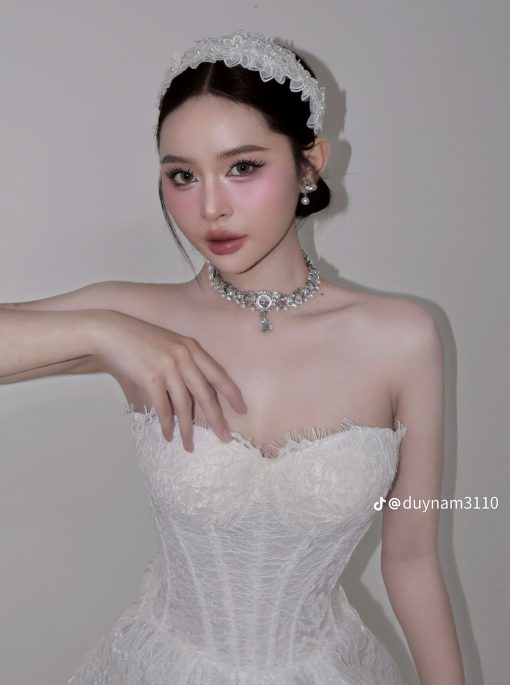 Băng Đô Hoa Ren Cánh Nhọn - Hình ảnh 6