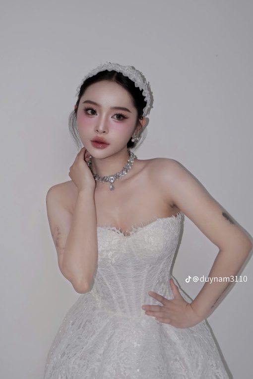 Băng Đô Hoa Ren Cánh Nhọn - Hình ảnh 8
