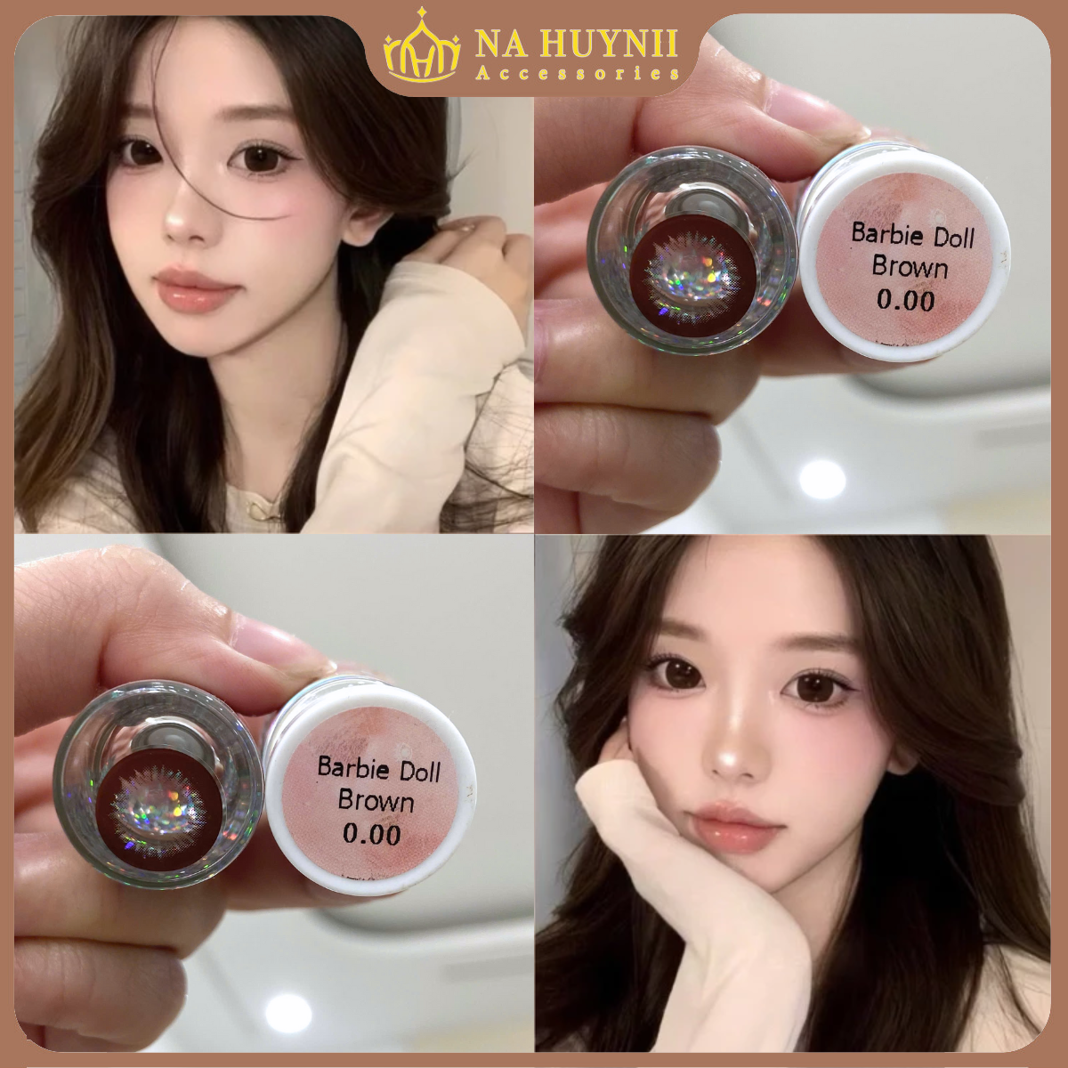 Contact Lens Thái - Barbie Doll Brown
