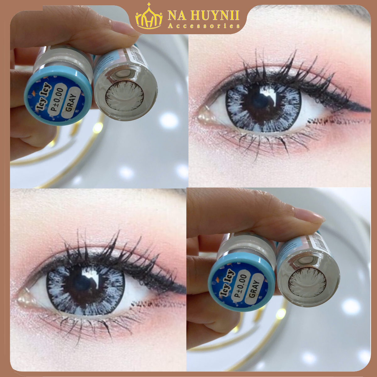Contact Lens Thái - Icy Icy Gray