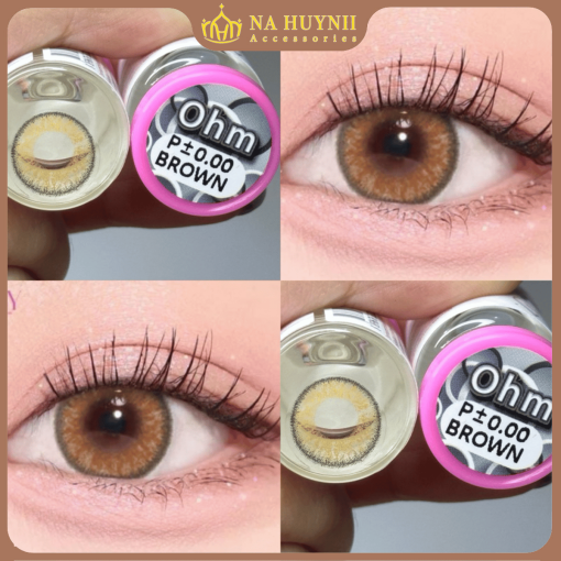 Contact Lens Thái - Ohm Brown