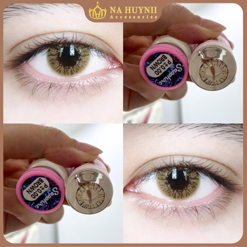 Contact Lens Thái - Sapphire Brown