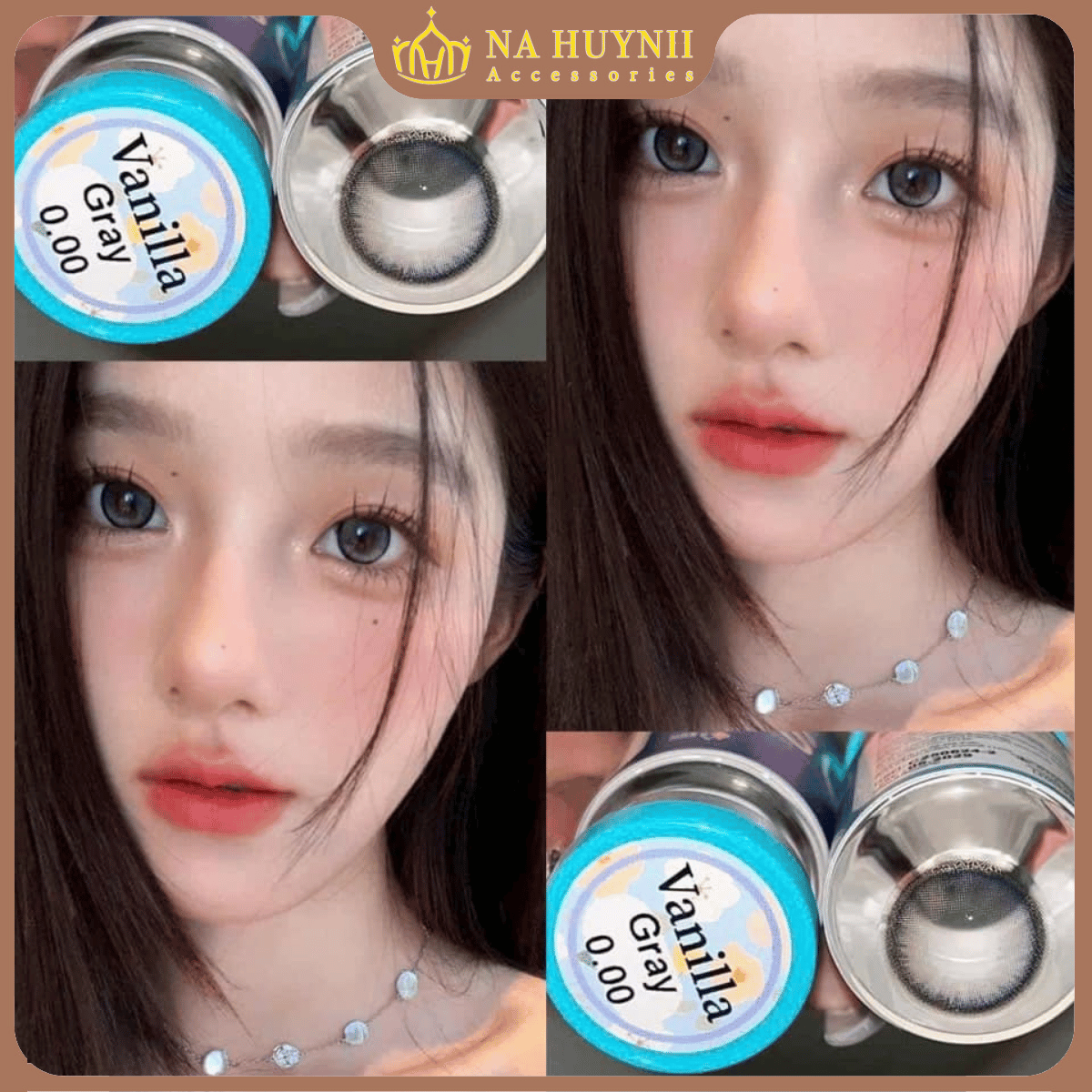 Contact Lens Thái - Vanilla Gray