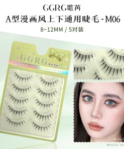 Lông Mi Gân Trong GGRG Hộp 5 Cặp - M06