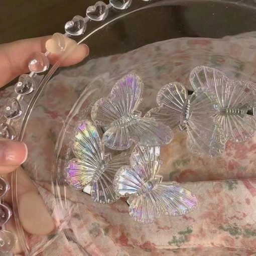 Set 5 Kẹp Hồ Điệp Đa Sắc - Hình ảnh 2