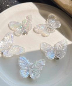 Set 5 Kẹp Hồ Điệp Đa Sắc