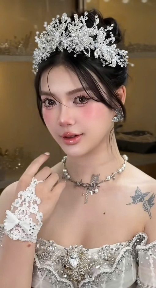 Băng Đô Hoa Đá Mix Phale - Hình ảnh 3
