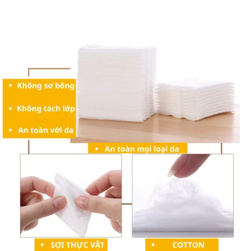 Bông Tẩy Trang - Cotton Pads - Hình ảnh 2