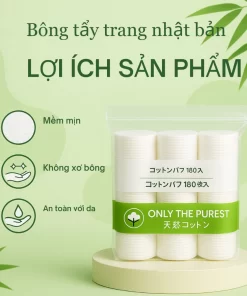 Bông Tẩy Trang - MNS Tròn