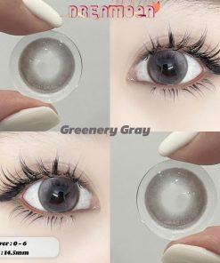 Contact Lens Dreamoon Chính Hãng, Lens Douyin Màu Gray - Greenery Gray