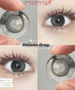 Contact Lens Dreamoon Chính Hãng, Lens Douyin Màu Gray - Helena Gray