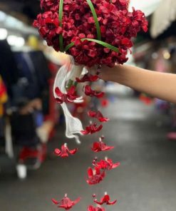 Hoa Cầm Tay Cô Dâu Phụ KIện Chụp Hình Phụ Kiện Cưới - 31