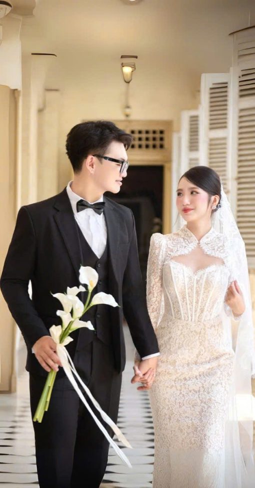 Hoa Cầm Tay Cô Dâu Phụ Kiện Chụp Hình Phụ Kiện Cưới - 34 - Hình ảnh 2