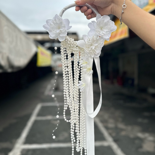 Hoa Cầm Tay Cô Dâu Phụ Kiện Chụp Hình Phụ Kiện Cưới - 37