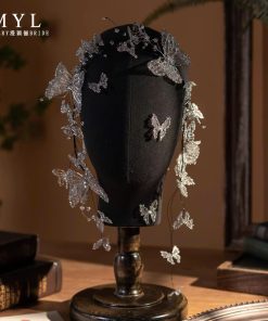 Dây Băng Đô Hồ Điệp Phale Kèm 5 Hồ Điệp Nhỏ