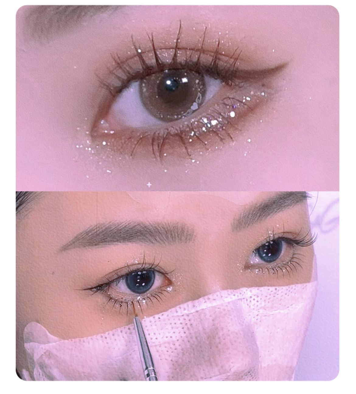 Set 4 Hộp Nhũ Màu Trắng Bạc - Hình ảnh 5