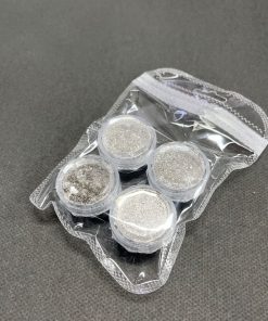 Set 4 Hộp Nhũ Màu Trắng Bạc